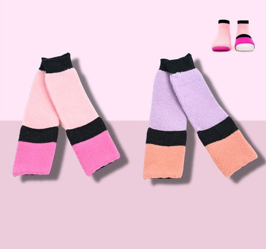 Peekaboo newborn socks- 2pack_new