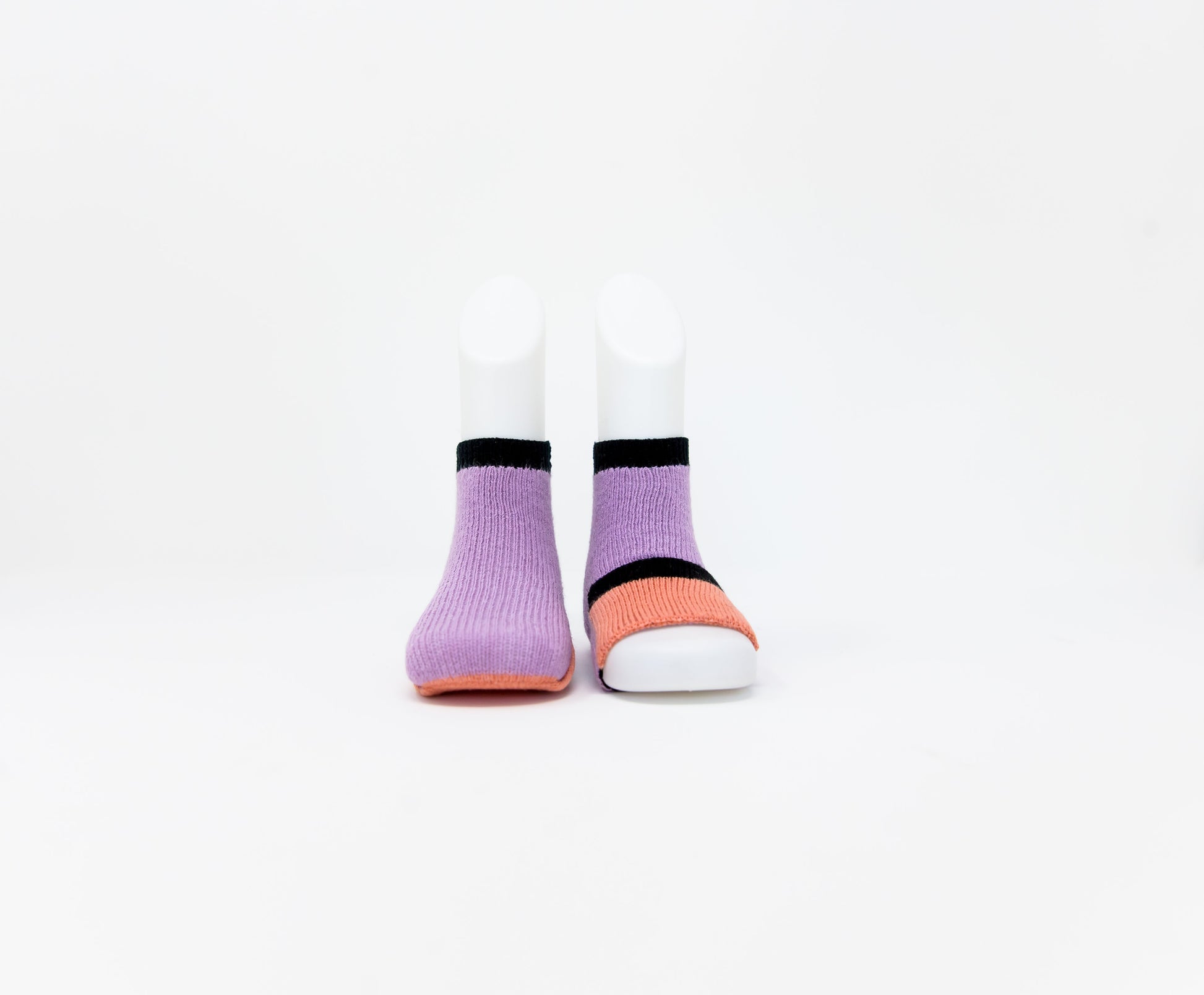 Newborn cotton socks  - Lavender