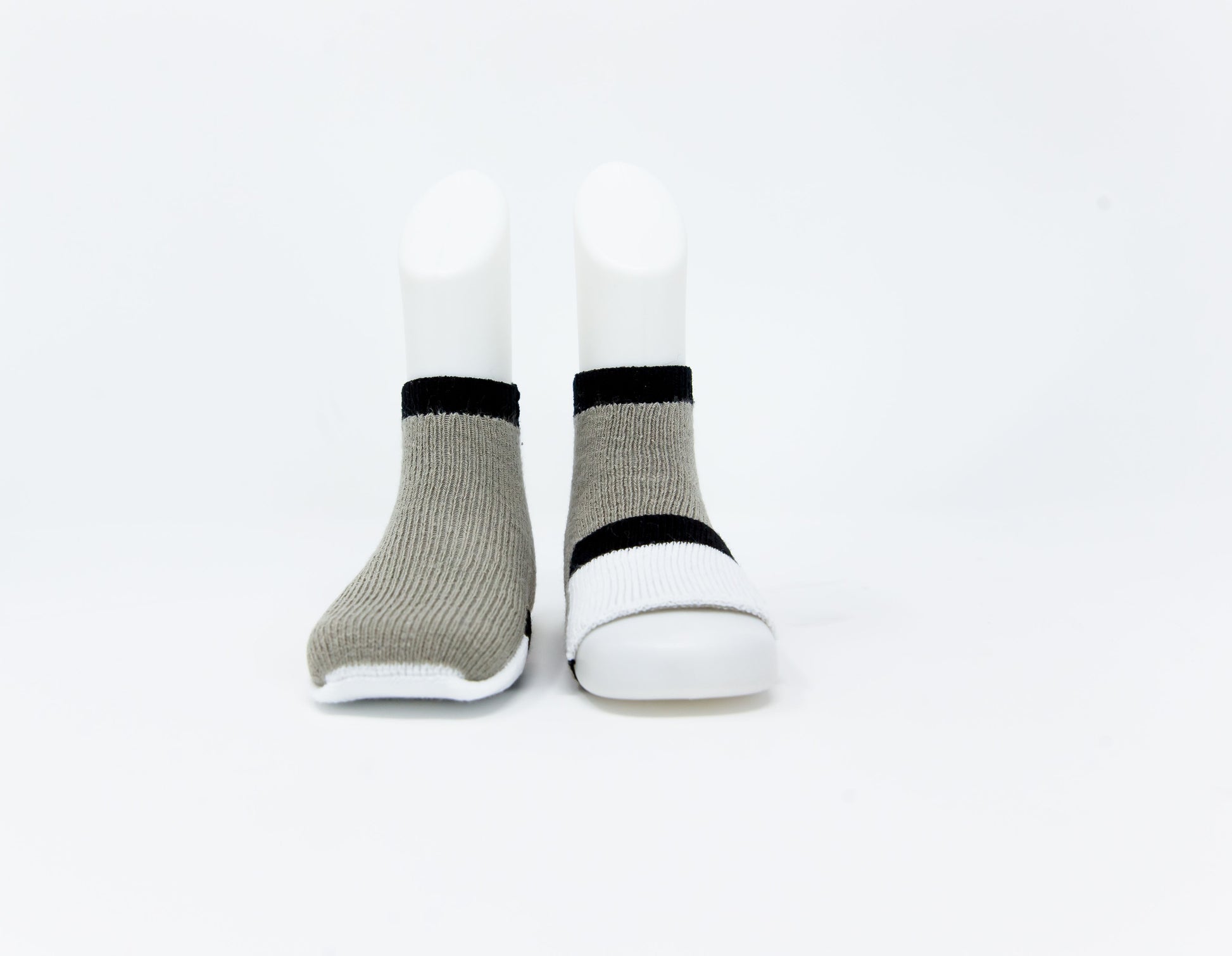 Newborn cotton socks - Grey