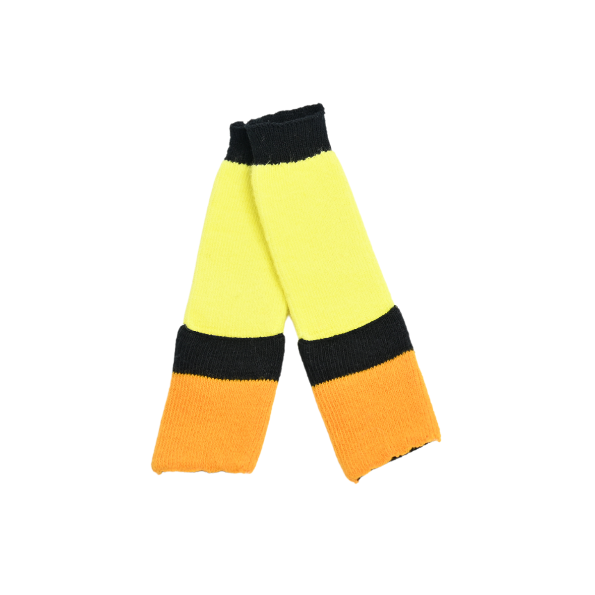 Peekaboo Newborn cotton socks -Yellow