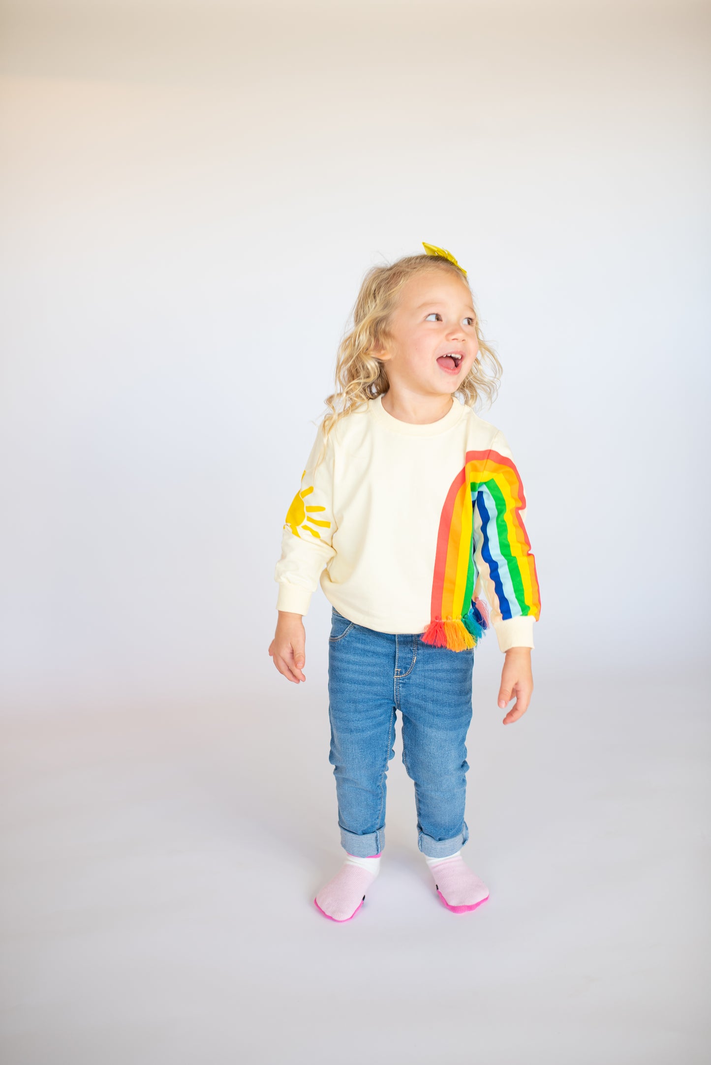 Toddler  Seamless Gripper Socks - Pink