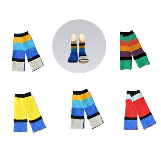 Peekaboo Toddler socks - 5 Pack - Blue mix