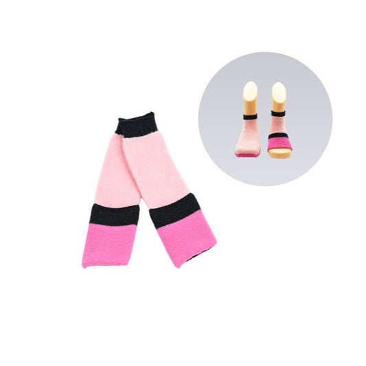 Peekaboo newborn socks - Pink