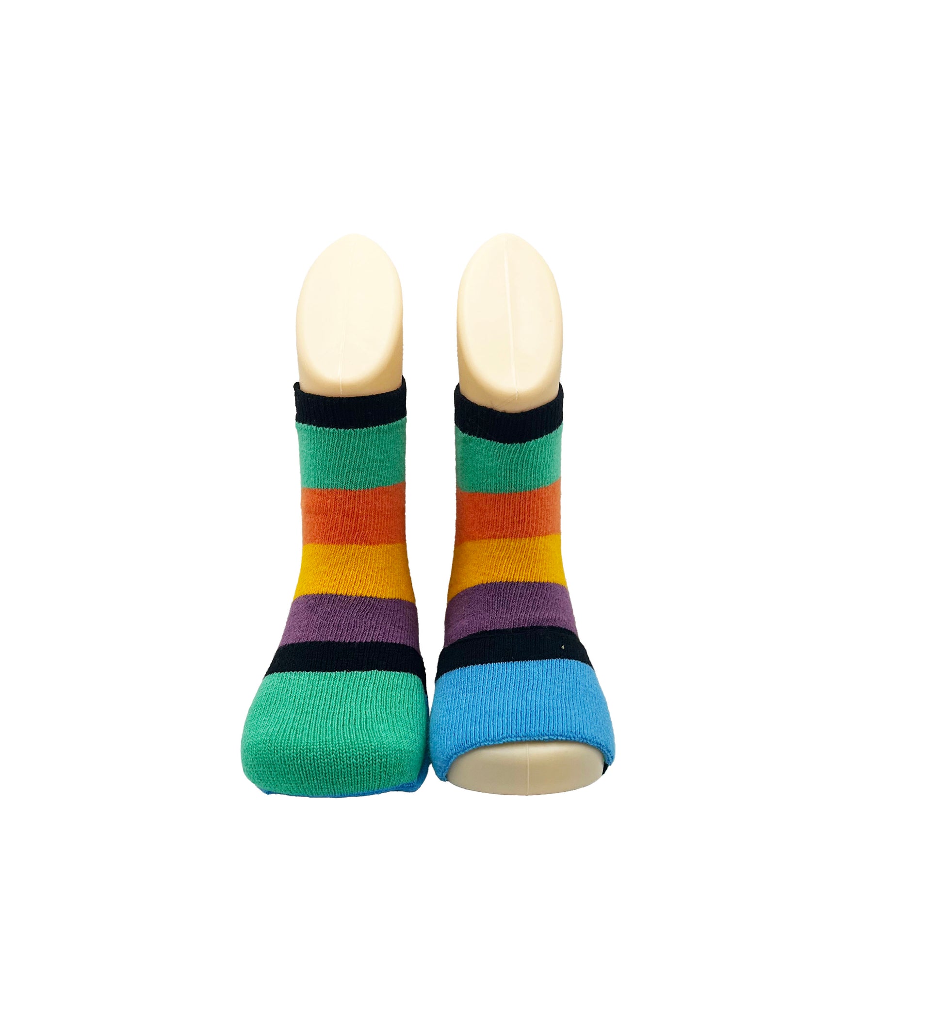Peekaboo toddler socks - Stripes